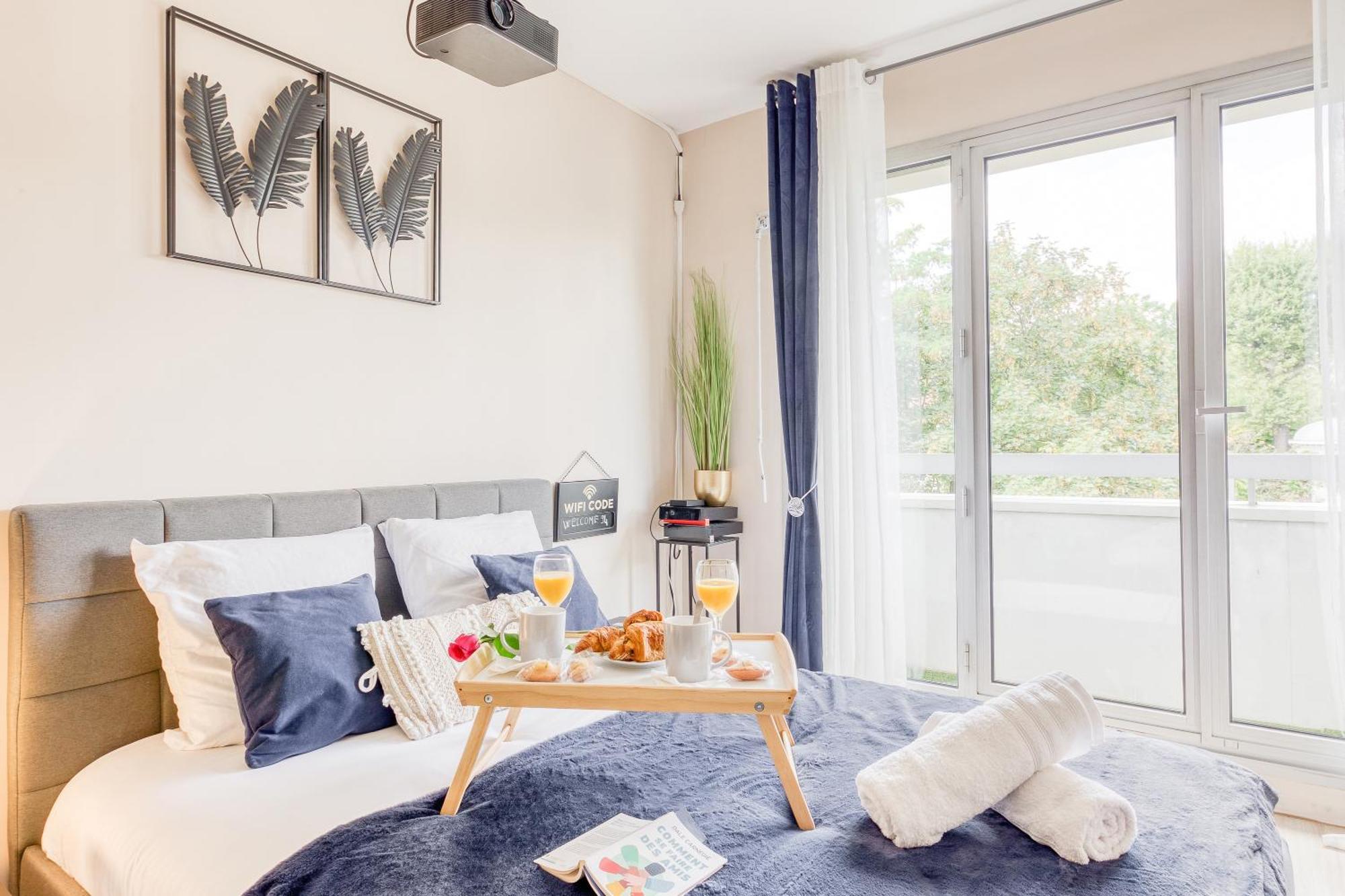 Appartement Le Cocon/10 Min De Paris, Rer A A 4 Min à Nogent-sur-Seine Extérieur photo